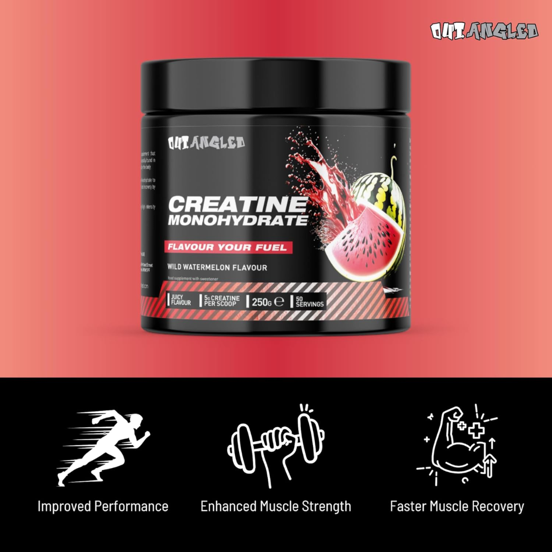 Outangled Creatine Monohydrate 250g - Cherry Cola