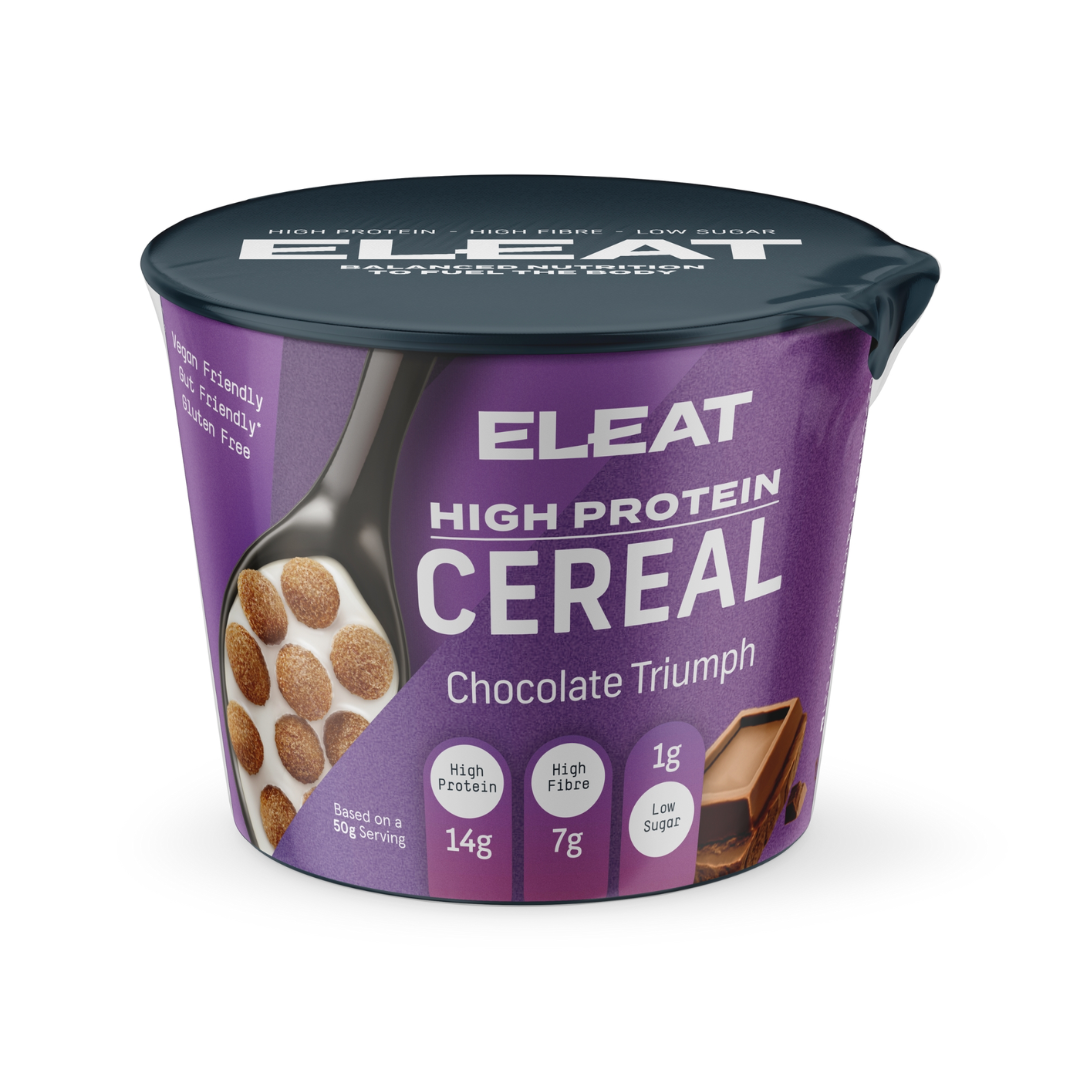 Eleat Balanced High Protein Cereal 8x50g - Chocolate