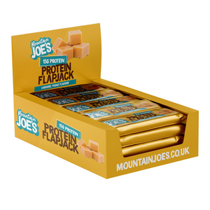 Mountain Joe's Protein Flapjack 16x60g - Caramel Fudge