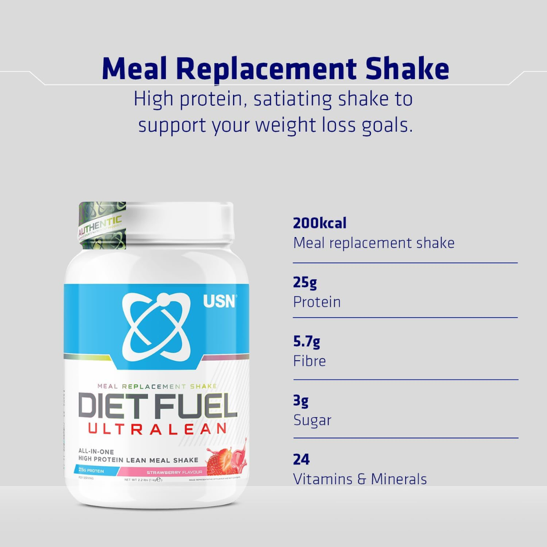 USN Diet Fuel Ultralean 1kg - Vanilla