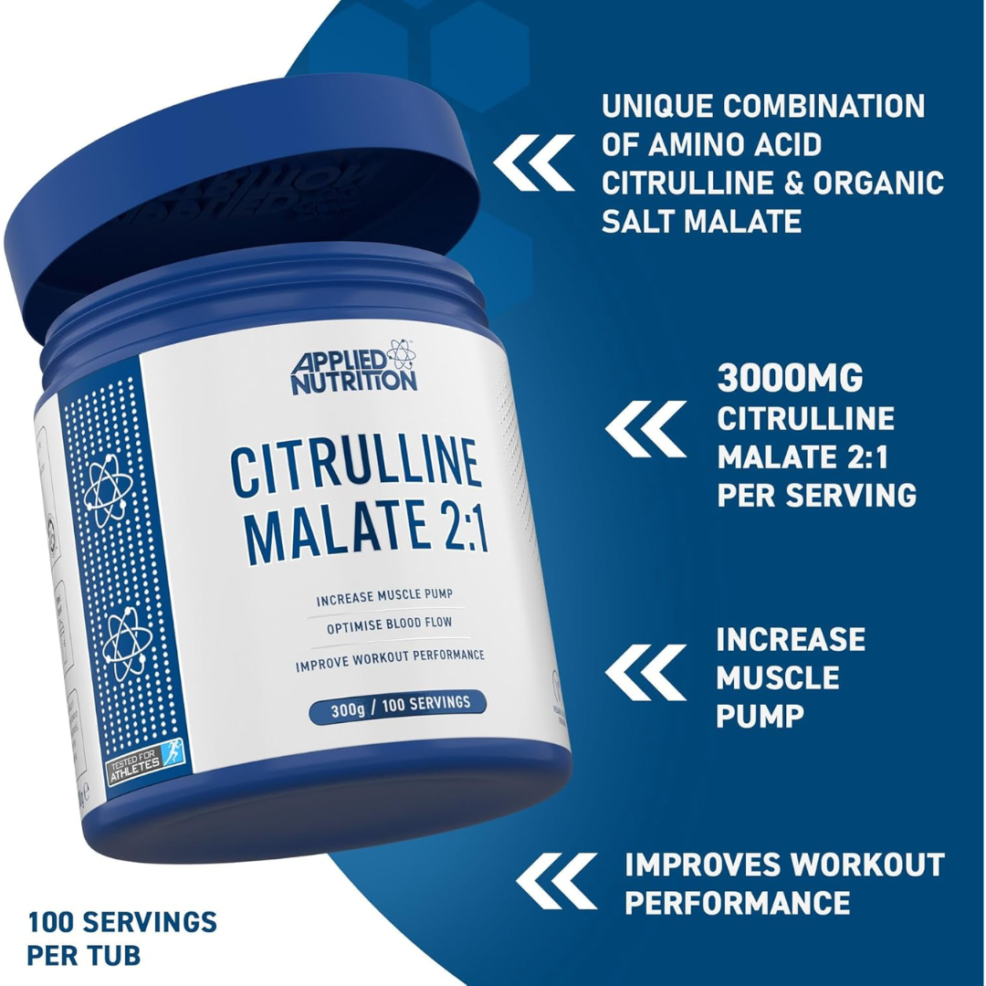 Applied Nutrition Citrulline Malate 300g Unflavoured