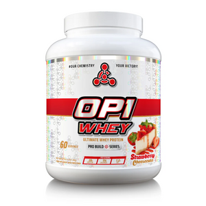 Chemical Warfare OP1 Whey 1.8kg - Strawberry Cheesecake