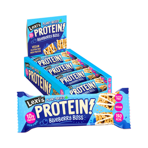 Lexi's Crispy Protein Bars 12x40g - Blueberry Bliss