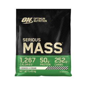 Optimum Nutrition Serious Mass 5.45kg - Cookies & Cream