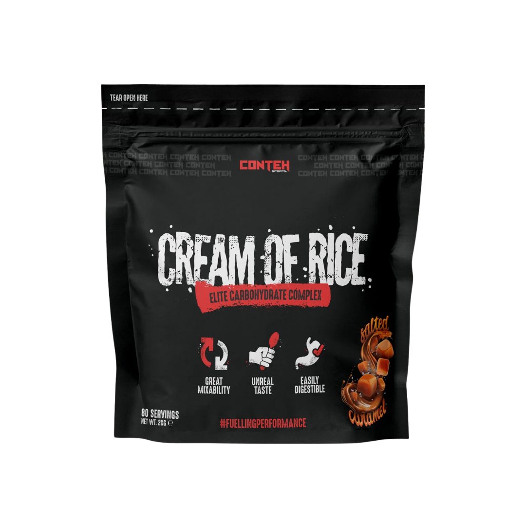 Conteh Sports Cream of Rice 2kg - Salted Caramel