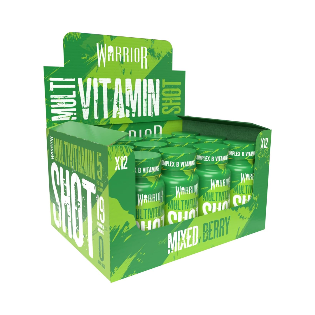 Warrior Multi-Vitamin Shots 12x60ml - Citrus