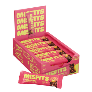 Misfits Plant-Based Protein Bar 15x50g - Cookie Butter