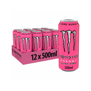 Monster Energy Ultra 12x500ml - Rosa