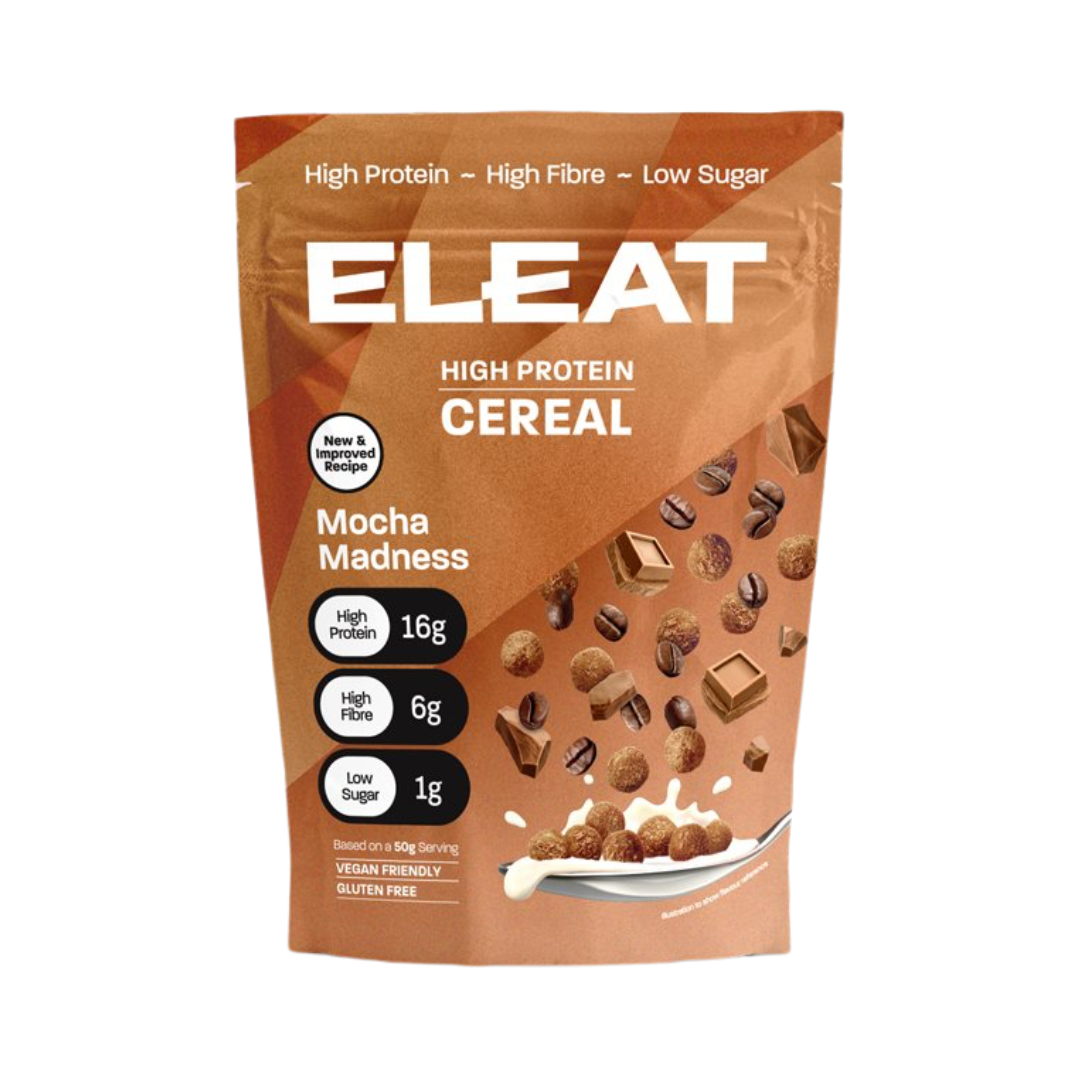 Eleat Balanced High Protein Cereal 250g - Mocha