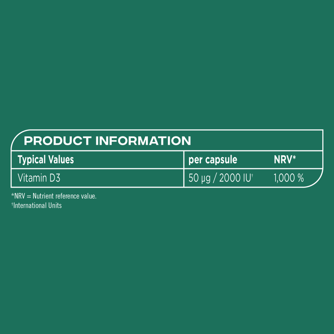 Reflex Nutrition Vitamin D3 100 Caps