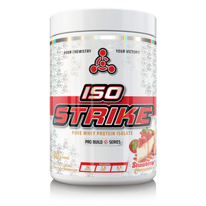 Chemical Warfare Iso Strike Whey Isolate 900g - Strawberry Cheesecake