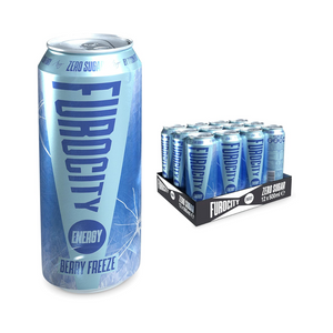 Furocity Energy Drink 12x500ml - Berry Freeze