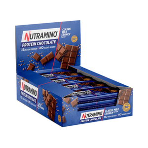Nutramino Protein Chocolate Bar 16x50g - Classic Milk Chocolate