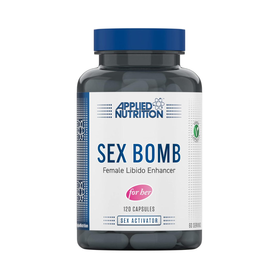 Applied Nutrition Sex Bomb Female Libido Enhancer 120 Veg Caps
