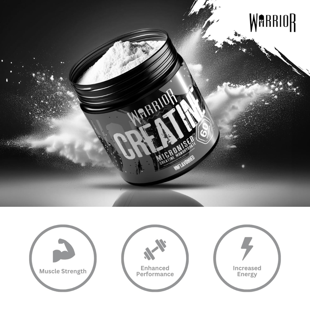 Warrior Creatine 300g - Savage Strawberry