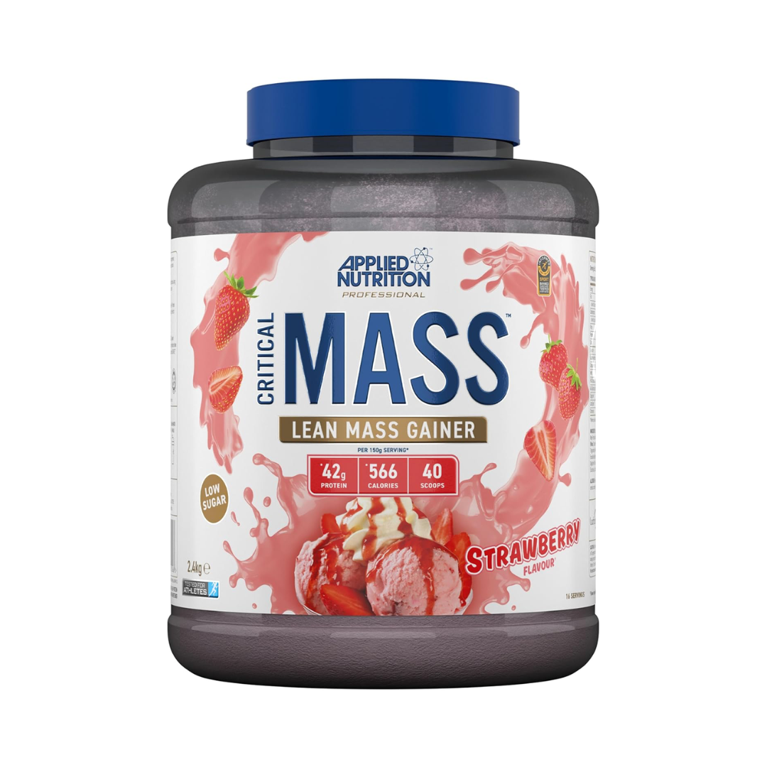 Applied Nutrition Critical Mass Professional 2.4kg - Strawberry