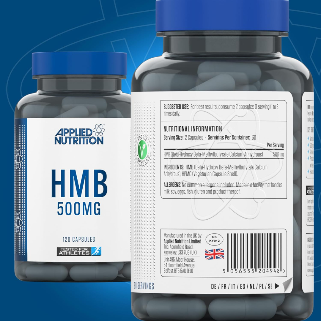 Applied Nutrition HMB 500MG 120Veg Caps Unflavoured