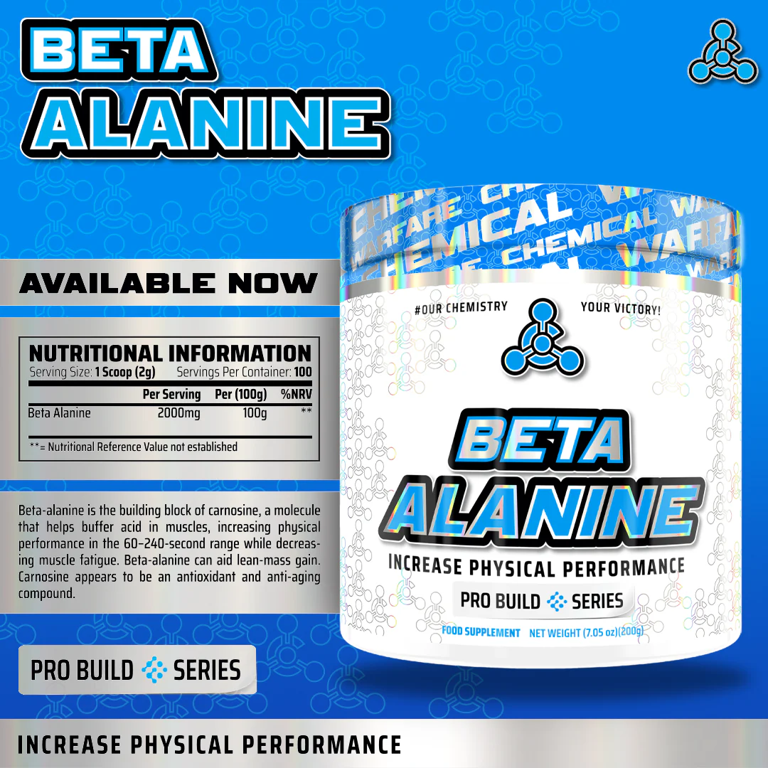 Chemical Warfare Beta Alanine 200g