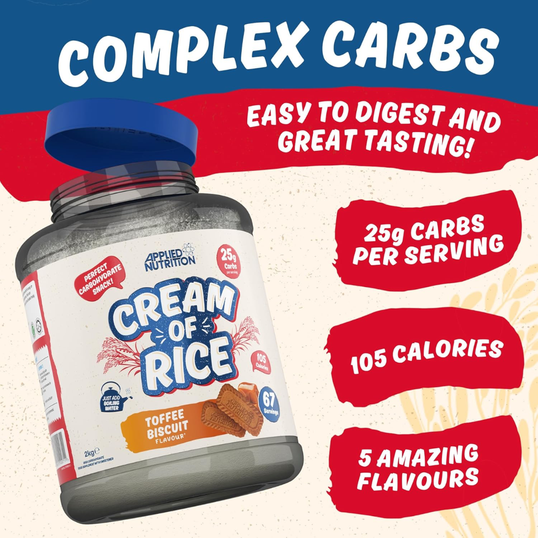 Applied Nutrition Cream Of Rice 2kg - Apple Crumble