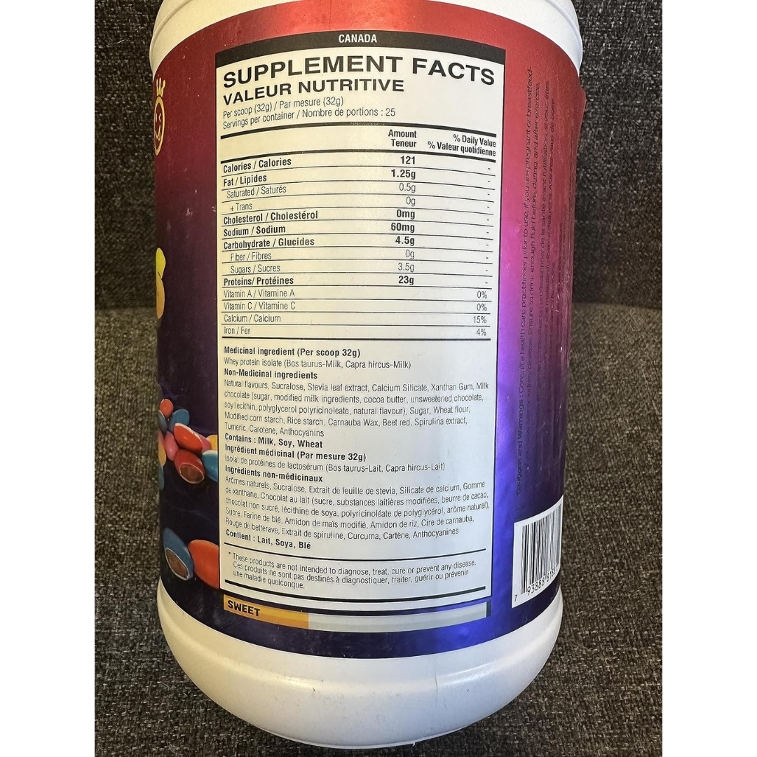 Yummy Sports ISO Chunk 25 Servings 800g - Cookies & Cream