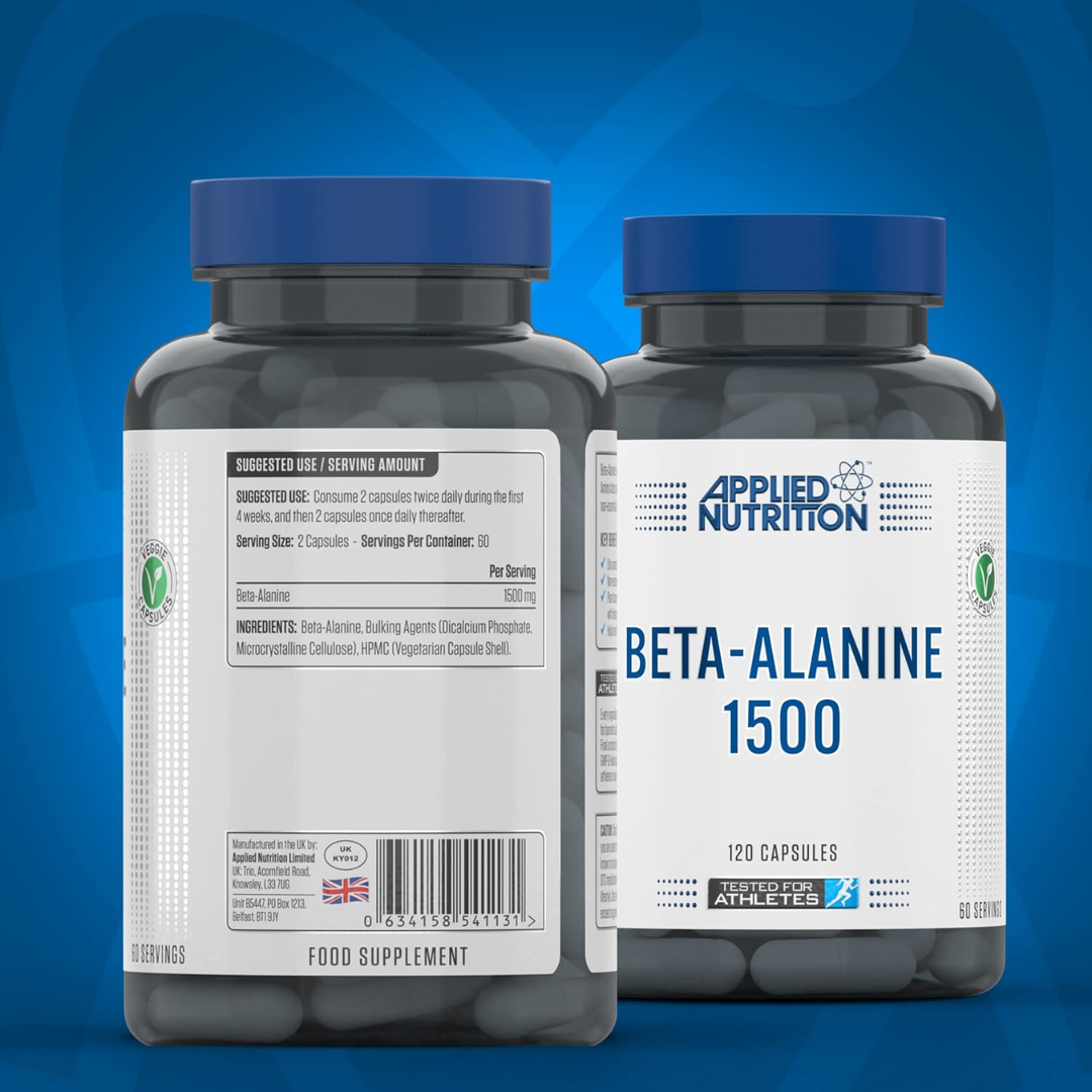 Applied Nutrition Beta Alanine 1500 120 Veg Caps