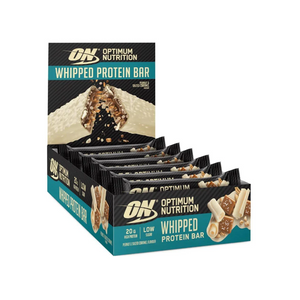 Optimum Nutrition Whipped Protein Bar 10x60g - White Chocolate Salted Caramel & Peanut