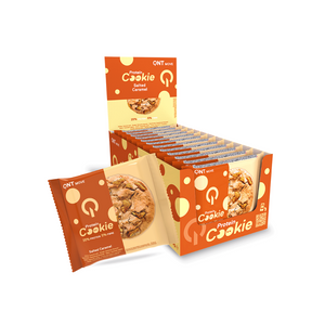 QNT Protein Cookie 12x60g - Salted Caramel