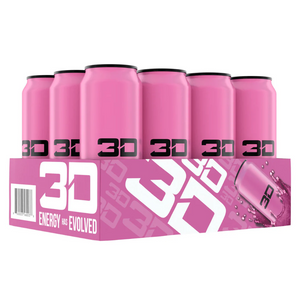 3D Energy Drink 12 x 473ml - Liberty Pop