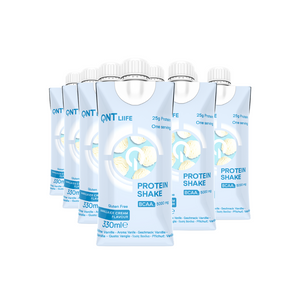 QNT Delicious Whey Shake Tetra 12x330ml - Vanilla