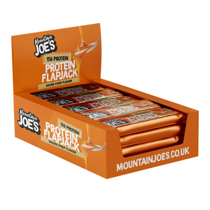 Mountain Joe's Protein Flapjack 16x60g - Golden Syrup