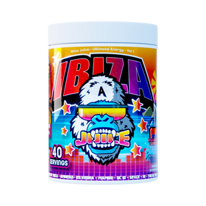 Gorillalpha Ibiza Juice 480g - Ultimate Grape Strawberry Orange Lime Slushy