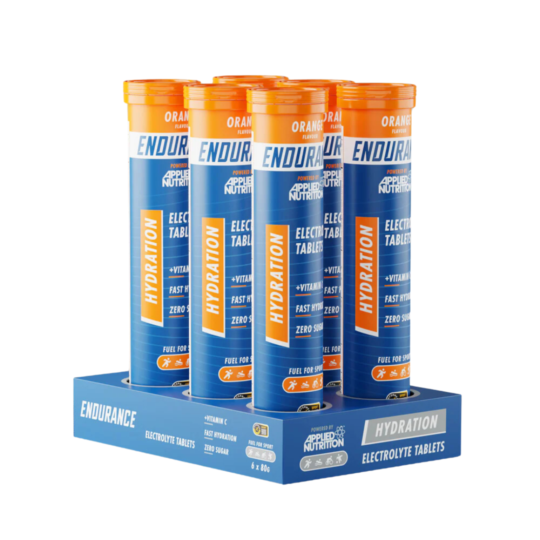Applied Nutrition Effervescent Electrolyte Tabs 6x20 Tabs - Orange