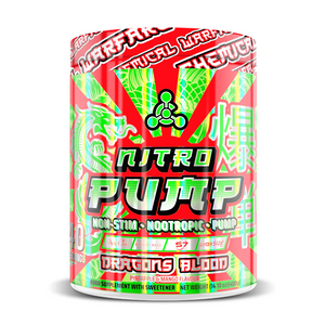 Chemical Warfare Nitro Pump 400g - Dragons Blood