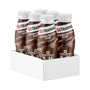 Nutramino Vitamin Protein Shake 6x325ml - Chocolate