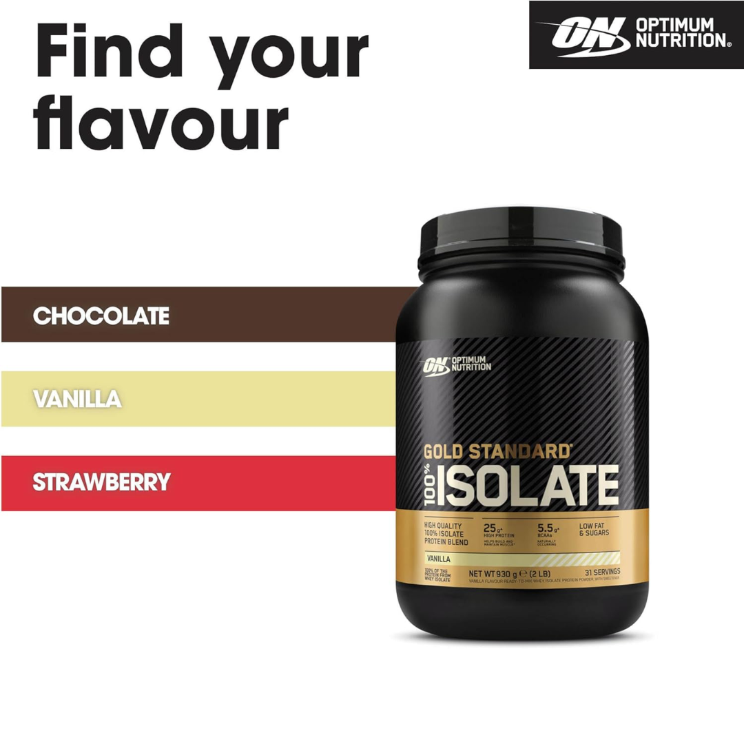 Optimum Nutrition Gold Standard 100% Isolate 930g - Strawberry