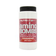 NutriSport Amino Bombs 200 Tabs - Strawberry