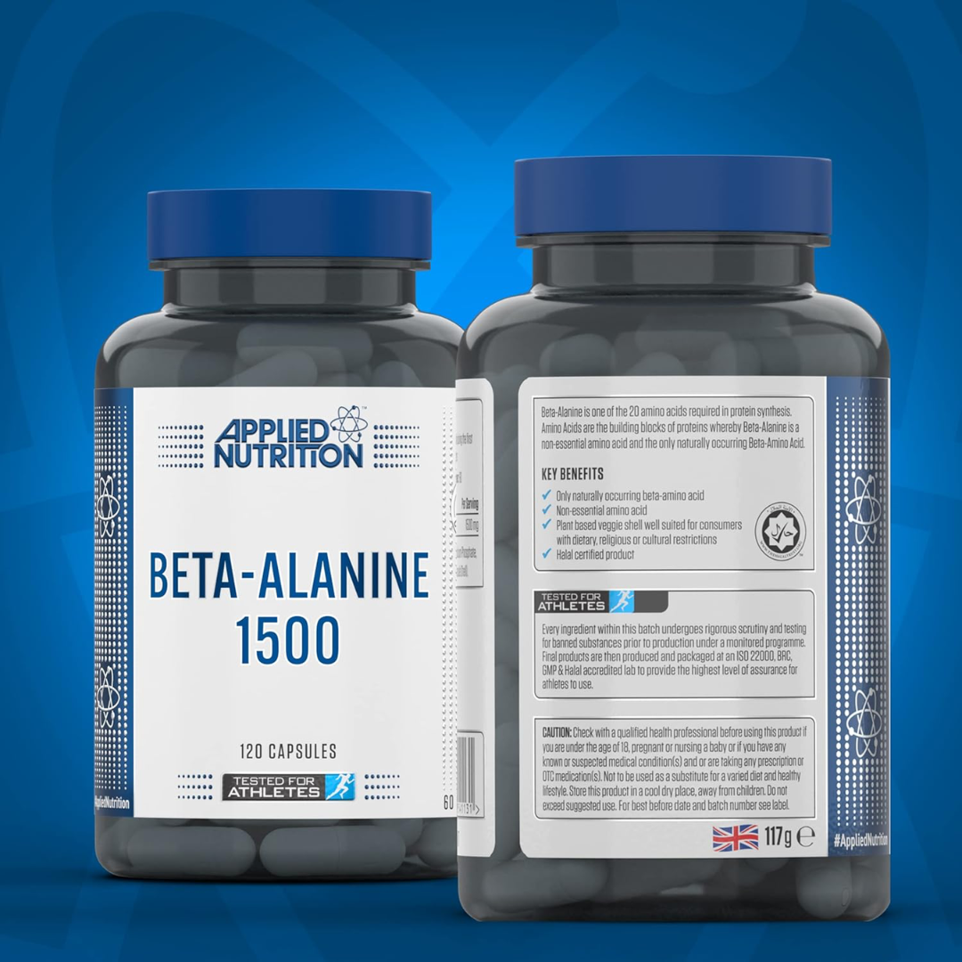 Applied Nutrition Beta Alanine 1500 120 Veg Caps