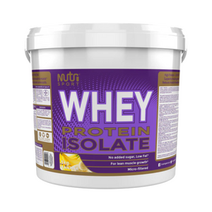 NutriSport Whey Protein Isolate 5kg - Banana