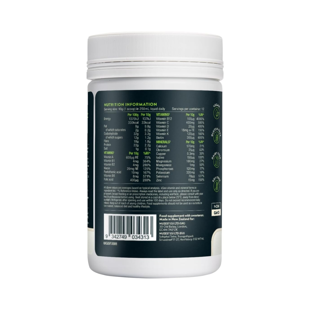 Nuzest Good Green Vitality 120g Refreshingly Natural