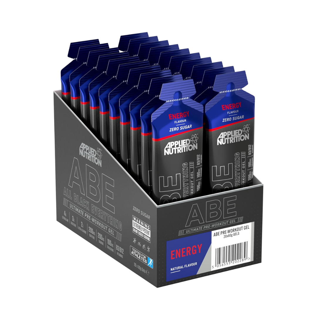 Applied Nutrition ABE All Black Everything Pre Workout Gel 20x60g - Energy