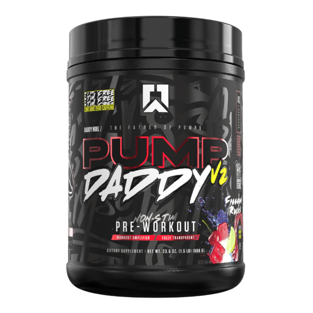 RYSE Pump Daddy V2 Non-Stim Pre-Workout 650g - Freedom Rocks