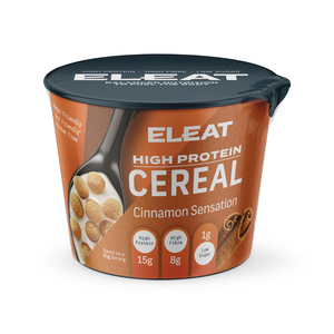 Eleat Balanced High Protein Cereal 8x50g - Cinnamon