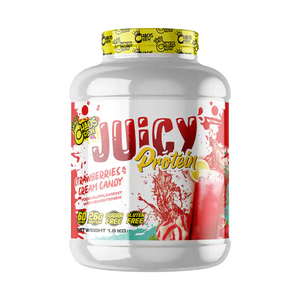 Chaos Crew Juicy Protein 1.8kg - Strawberries and Cream Candy