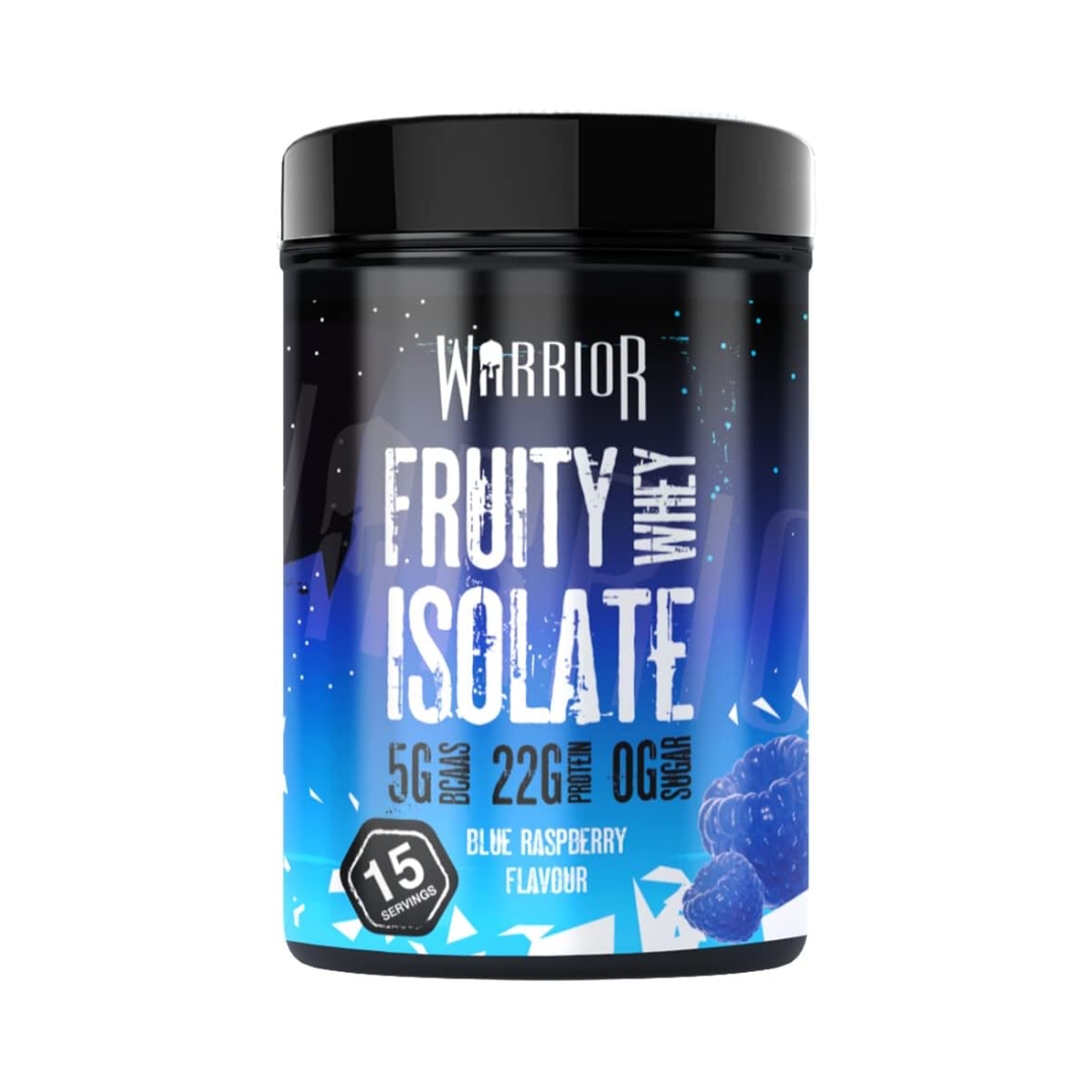 Warrior Fruity Whey Isolate 375g - Blue Raspberry