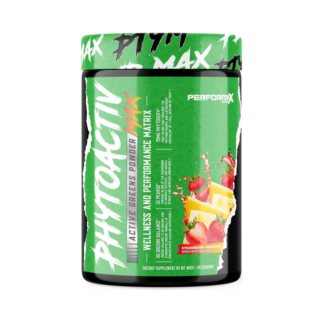 Performax Labs PhytoActiv Max Greens 330g - Strawberry Pineapple