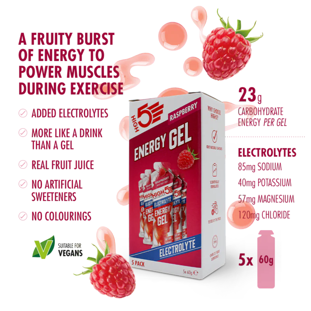 HIGH5 Energy Gel Electrolyte 20x60g - Tropical