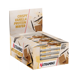 Nutramino Nutra-Go High Protein Low Sugar Wafer 12x39g - Vanilla