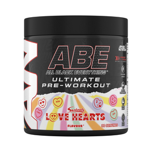 Applied Nutrition ABE All Black Everything 375g - Swizzels Love Hearts