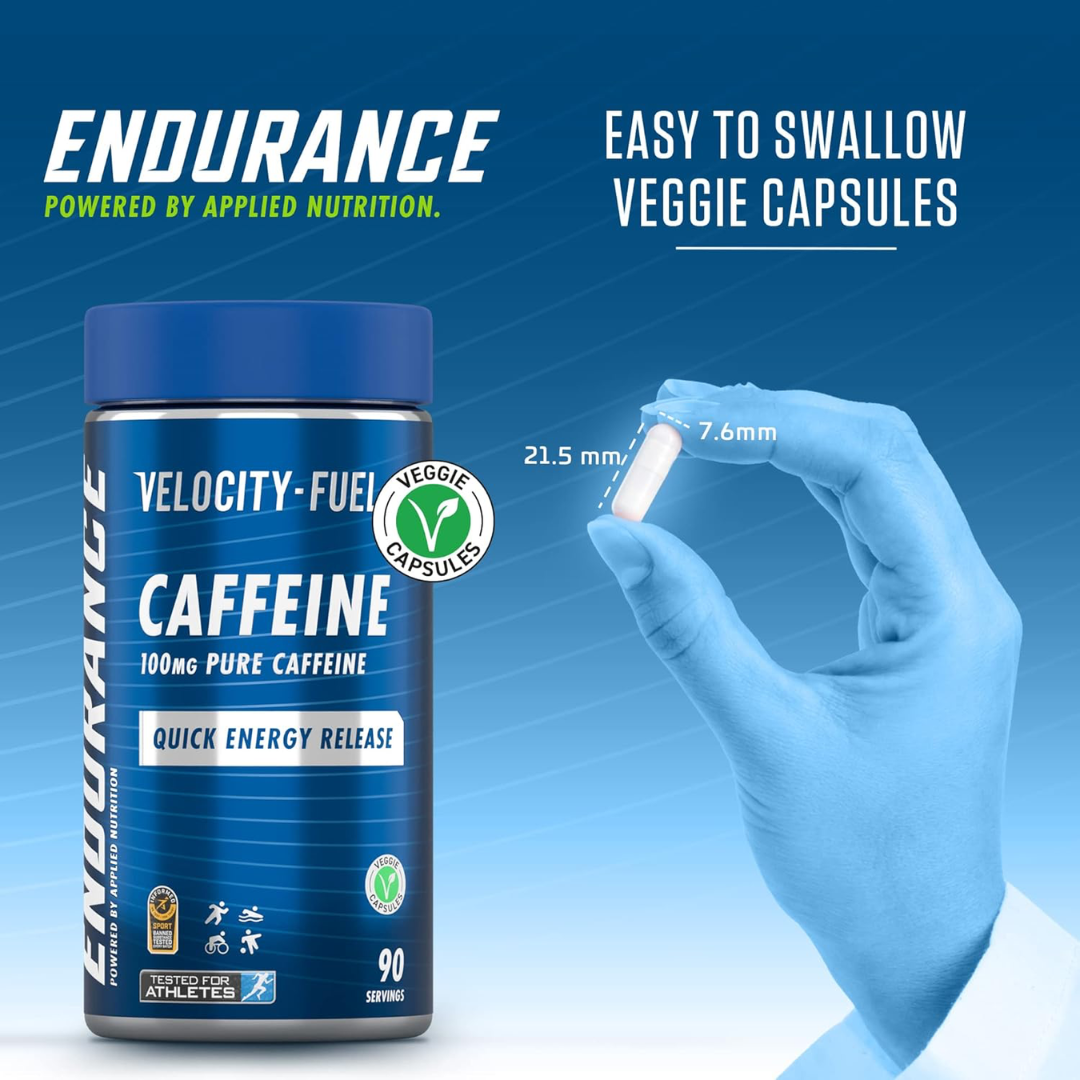 Applied Nutrition Endurance Pure Caffeine 100mg 90 Caps