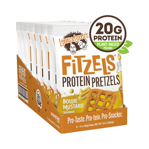 Lenny & Larry's Fitzels 8x85g - Boujie Mustard